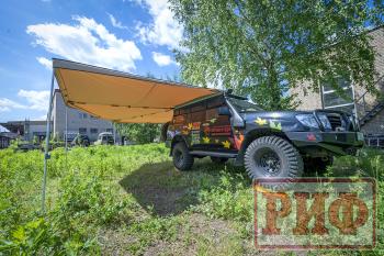 38 089 р. Маркиза автомобильная РИФ комбинированная (прямоугольная с веерной частью) 2.5х3.0 м (правая) РИФ rifavf073030602  с доставкой в г. Горно‑Алтайск. Увеличить фотографию 12