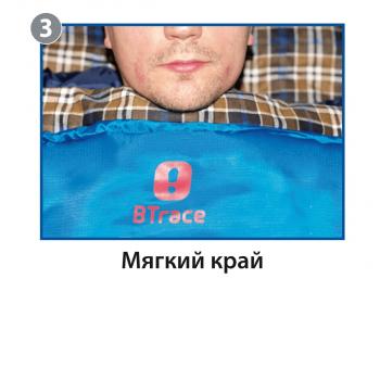 3 999 р. Мешок спальный BTrace Broad (Правый,СерыйСиний), (ТК: 0C) BTrace s0568  с доставкой в г. Горно‑Алтайск. Увеличить фотографию 7