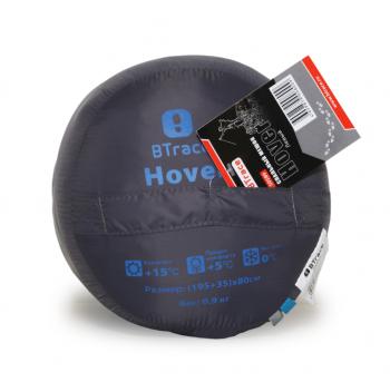 2 899 р. Мешок спальный BTrace Hover (Правый,СерыйСиний), (ТК: +5C) BTrace s0590  с доставкой в г. Горно‑Алтайск. Увеличить фотографию 3