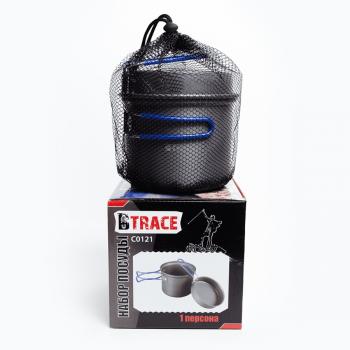 1 389 р. Набор посуды BTrace 1 персона BTrace с0121  с доставкой в г. Горно‑Алтайск. Увеличить фотографию 3