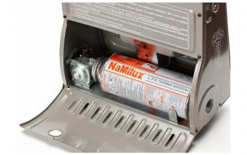 3 799 р. Обогреватель газовый NaMilux BDZQ-1000, цанговый баллон, с подогревом NaMilux bdzq-1000  с доставкой в г. Горно‑Алтайск. Увеличить фотографию 4