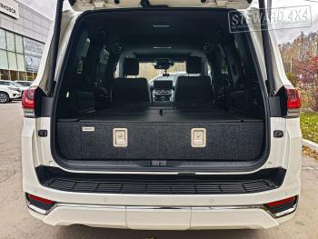 34 999 р. Органайзер в багажник "Премиум" для Toyota Land Cruiser 300 (5-ти местн. комплектации) РФ тлк300прем5  с доставкой в г. Горно‑Алтайск. Увеличить фотографию 2