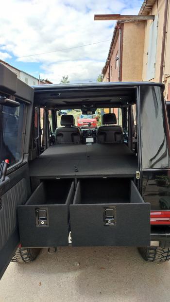22 999 р. Органайзер в багажник для Mercedes-Benz G-Class (2 выдвижных ящика) Автопол 063-002  с доставкой в г. Горно‑Алтайск. Увеличить фотографию 5