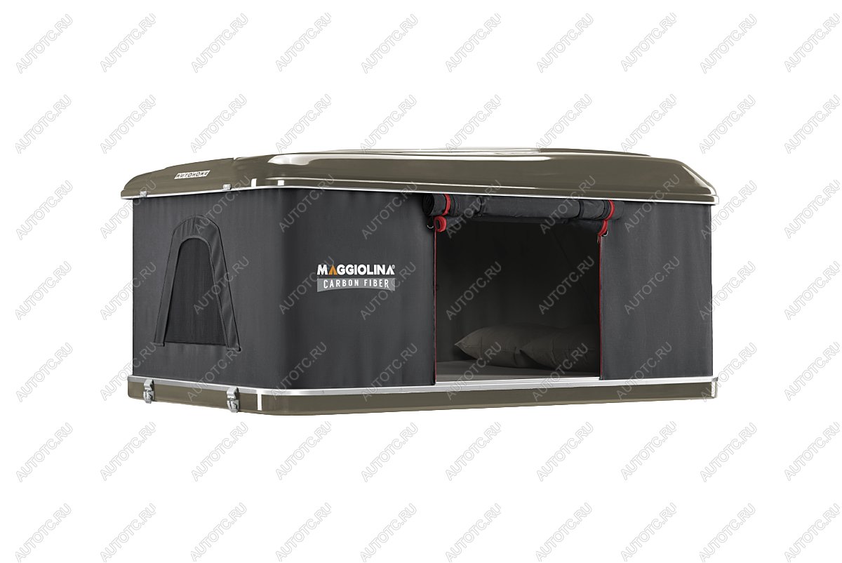 596 529 р. Палатка на крышу автомобиля AUTOHOME MAGGIOLINA CARBON FIBER SMALL, тент серый, лестница 215 мм AUTOHOME Zifer Italia S.r.l mcf-01  с доставкой в г. Горно‑Алтайск