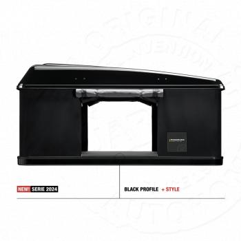 442 159 р. Палатка на крышу автомобиля AUTOHOME MAGGIOLINA GRAND TOUR LARGE 360 BLACK STORM, чёрный тент, лестница 215 мм AUTOHOME Zifer Italia S.r.l m360bs-17  с доставкой в г. Горно‑Алтайск. Увеличить фотографию 8