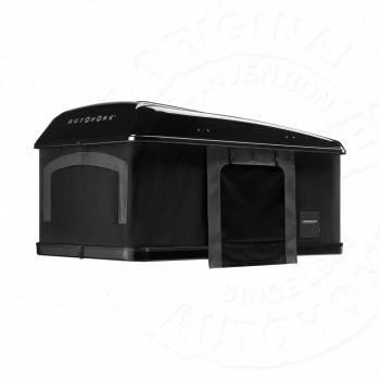 442 159 р. Палатка на крышу автомобиля AUTOHOME MAGGIOLINA GRAND TOUR LARGE 360 BLACK STORM, чёрный тент, лестница 215 мм AUTOHOME Zifer Italia S.r.l m360bs-17  с доставкой в г. Горно‑Алтайск. Увеличить фотографию 1