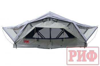 81 699 р. Палатка на крышу автомобиля РИФ Soft RT01-120, тент серый, 400 г, 120х240х115 РИФ rifrt0112080001  с доставкой в г. Горно‑Алтайск. Увеличить фотографию 14