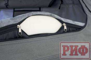 122 619 р. Палатка на крышу автомобиля РИФ Soft RT01-160, тент серый, 400 гр., 160х240х115 см, РИФ rifrt0116080001  с доставкой в г. Горно‑Алтайск. Увеличить фотографию 14