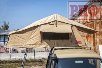 94 209 р. Палатка на крышу автомобиля РИФ Soft RT02-140, тент песочный, 140х240х115 см РИФ rifrt0214060000  с доставкой в г. Горно‑Алтайск. Увеличить фотографию 11