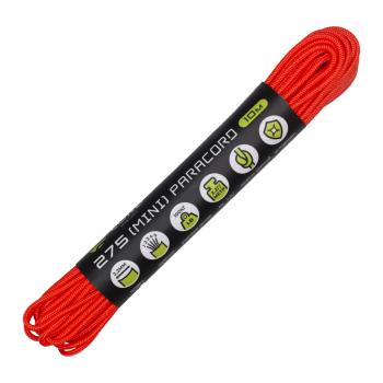 229 р. Паракорд 275 (мини) CORD nylon 10м (neon orange) CORD 275.n10.n.or  с доставкой в г. Горно‑Алтайск. Увеличить фотографию 1