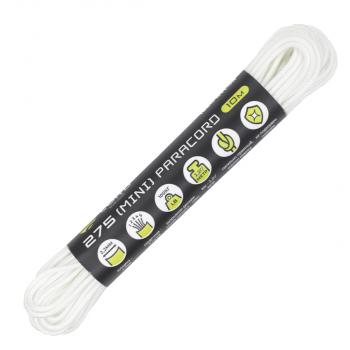 199 р. Паракорд 275 (мини) CORD nylon 10м (white) CORD 275.n10.w  с доставкой в г. Горно‑Алтайск. Увеличить фотографию 1