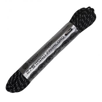 319 р. Паракорд 275 (мини) CORD nylon 10м световозвращающий (black) CORD 275.n10.lm.b  с доставкой в г. Горно‑Алтайск. Увеличить фотографию 1