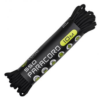 260 р. Паракорд 550 CORD nylon 10м (black) CORD 550.n10.b  с доставкой в г. Горно‑Алтайск. Увеличить фотографию 1