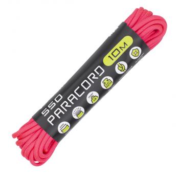 239 р. Паракорд 550 CORD nylon 10м (neon pink) CORD 550.n10.n.pn  с доставкой в г. Горно‑Алтайск. Увеличить фотографию 1