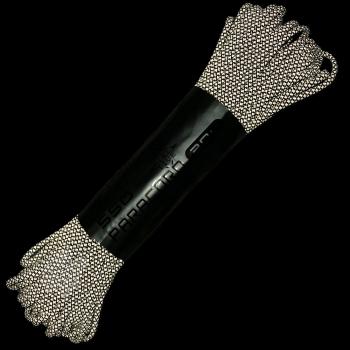 1 219 р. Паракорд 550 CORD nylon 30м SuperReflective (black snake) CORD 550.n30.lm.b.snk  с доставкой в г. Горно‑Алтайск. Увеличить фотографию 2