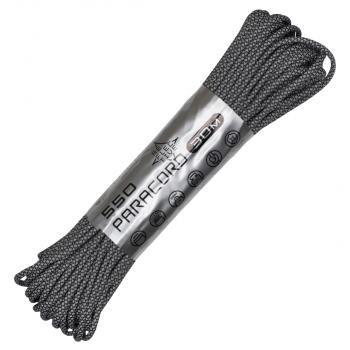 1 219 р. Паракорд 550 CORD nylon 30м SuperReflective (black snake) CORD 550.n30.lm.b.snk  с доставкой в г. Горно‑Алтайск. Увеличить фотографию 1