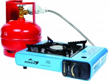4 589 р. Плита газовая Kovea Portable Range цанговыйбытовой баллон KOVEA tkr-9507-p  с доставкой в г. Горно‑Алтайск. Увеличить фотографию 3