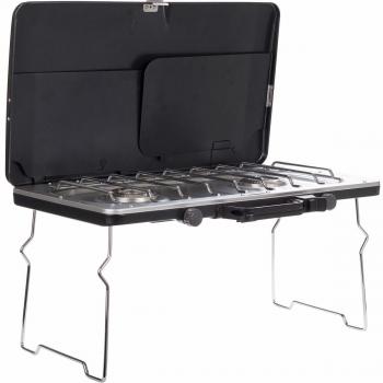 34 949 р. Плита газовая Kovea двухконфорочная SLIM TWIN STOVE KOVEA kgb-1312a  с доставкой в г. Горно‑Алтайск. Увеличить фотографию 2