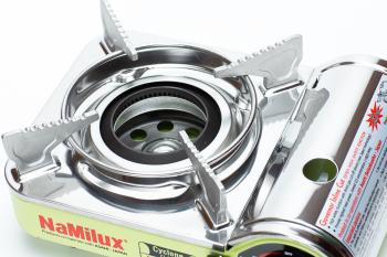 3 589 р. Плита газовая NaMilux 174PSS (циклон) мини NaMilux na3761ps-(174ps)---8  с доставкой в г. Горно‑Алтайск. Увеличить фотографию 2