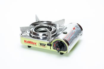 3 589 р. Плита газовая NaMilux 174PSS (циклон) мини NaMilux na3761ps-(174ps)---8  с доставкой в г. Горно‑Алтайск. Увеличить фотографию 1