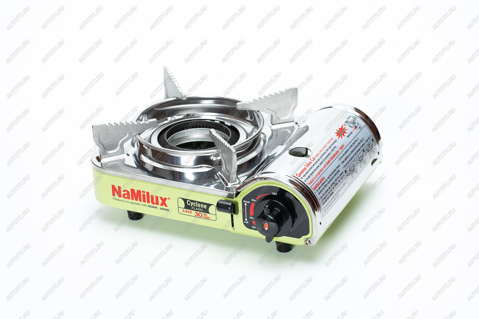 3 589 р. Плита газовая NaMilux 174PSS (циклон) мини NaMilux na3761ps-(174ps)---8  с доставкой в г. Горно‑Алтайск