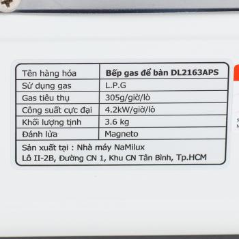 7 299 р. Плита газовая NaMilux DL4136APS 2 конфорки (под бытовой баллон) NaMilux dl4136aps-(dl2163aps)  с доставкой в г. Горно‑Алтайск. Увеличить фотографию 4