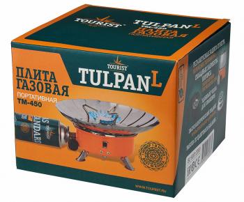 1 259 р. Плита газовая мини в сумке с ветрозащитой TOURIST TULPAN-L TOURIST tm-450  с доставкой в г. Горно‑Алтайск. Увеличить фотографию 5