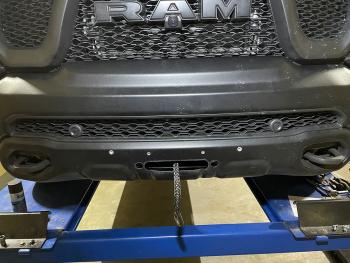 57 399 р. Площадка РИФ под лебёдку в штатный бампер Dodge Ram 1500 Rebel 2019+ (бензин) РИФ rifdrr-30000  с доставкой в г. Горно‑Алтайск. Увеличить фотографию 17