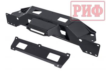 57 399 р. Площадка РИФ под лебёдку в штатный бампер Dodge Ram 1500 Rebel 2019+ (бензин) РИФ rifdrr-30000  с доставкой в г. Горно‑Алтайск. Увеличить фотографию 2
