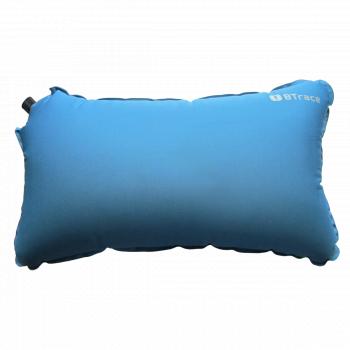 1 589 р. Подушка самонадувающаяся BTrace Elastic 50x30x16,5 см (Синий) BTrace m0213  с доставкой в г. Горно‑Алтайск. Увеличить фотографию 1