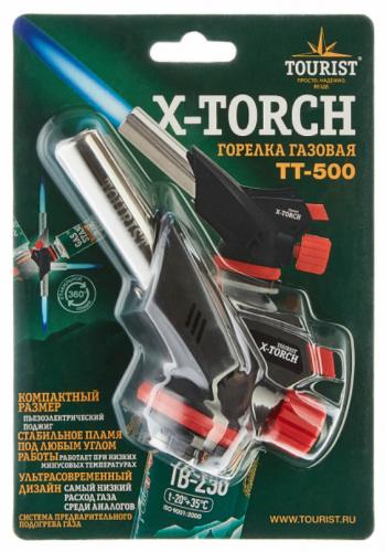 839 р. Резак газовый TOURIST X-TORCH с пьезоподжигом и системой подогрева газа TOURIST tt-500  с доставкой в г. Горно‑Алтайск. Увеличить фотографию 4