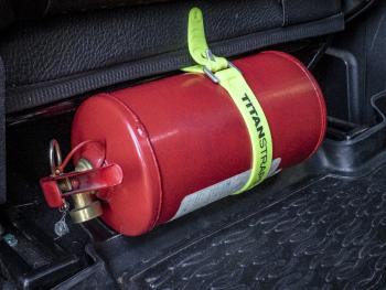 2 259 р. Ремень крепёжный TitanStraps Industrial желтый L = 51 см (Dmax = 14,15 см, Dmin = 5,5 см) TitanStraps tsi-0120-fy  с доставкой в г. Горно‑Алтайск. Увеличить фотографию 6