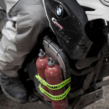 2 259 р. Ремень крепёжный TitanStraps Industrial желтый L = 51 см (Dmax = 14,15 см, Dmin = 5,5 см) TitanStraps tsi-0120-fy  с доставкой в г. Горно‑Алтайск. Увеличить фотографию 5