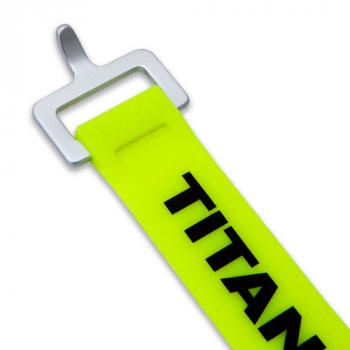 2 259 р. Ремень крепёжный TitanStraps Industrial желтый L = 51 см (Dmax = 14,15 см, Dmin = 5,5 см) TitanStraps tsi-0120-fy  с доставкой в г. Горно‑Алтайск. Увеличить фотографию 2