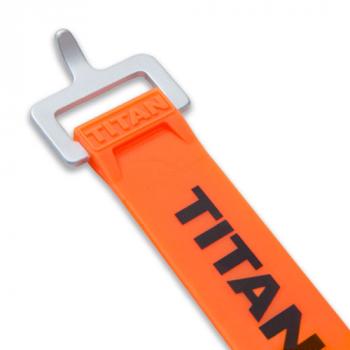2 379 р. Ремень крепёжный TitanStraps Industrial оранжевый L = 64 см (Dmax = 18 см, Dmin = 5,5 см) TitanStraps tsi-0125-fo  с доставкой в г. Горно‑Алтайск. Увеличить фотографию 2