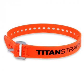 2 379 р. Ремень крепёжный TitanStraps Industrial оранжевый L = 64 см (Dmax = 18 см, Dmin = 5,5 см) TitanStraps tsi-0125-fo  с доставкой в г. Горно‑Алтайск. Увеличить фотографию 1