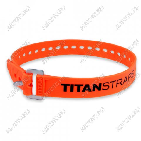 2 379 р. Ремень крепёжный TitanStraps Industrial оранжевый L = 64 см (Dmax = 18 см, Dmin = 5,5 см) TitanStraps tsi-0125-fo  с доставкой в г. Горно‑Алтайск