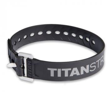 2 259 р. Ремень крепёжный TitanStraps Industrial черный L = 51 см (Dmax = 14,15 см, Dmin = 5,5 см) TitanStraps tsi-0120-blk  с доставкой в г. Горно‑Алтайск. Увеличить фотографию 1