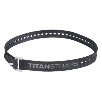 3 049 р. Ремень крепёжный TitanStraps Industrial черный L = 91 см (Dmax = 27 см, Dmin = 5,5 см) TitanStraps tsi-0136-blk  с доставкой в г. Горно‑Алтайск. Увеличить фотографию 1