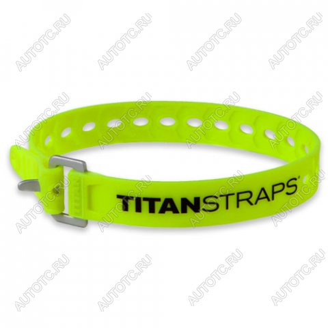 2 029 р. Ремень крепёжный TitanStraps Super Straps желтый L = 46 см (Dmax = 12,7 см, Dmin = 3,2 см) TitanStraps ts-0918-fy  с доставкой в г. Горно‑Алтайск
