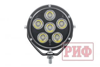 6 379 р. Светодиодная фара водительского света РИФ 127 мм 60W РИФ b0103f  с доставкой в г. Горно‑Алтайск. Увеличить фотографию 4