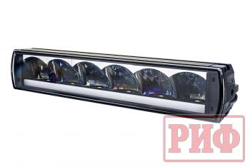 7 379 р. Светодиодная фара дальнего света РИФ 306 мм 72W LED с ДХО РИФ sm-1072u  с доставкой в г. Горно‑Алтайск. Увеличить фотографию 1