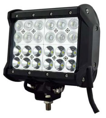 7 169 р. Светодиодная фара комбинированного света РИФ 167 мм 72W LED РИФ sm-941  с доставкой в г. Горно‑Алтайск. Увеличить фотографию 1