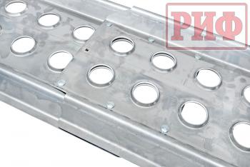 43 049 р. Сэнд-траки (аппарели) РИФ 118x48 см алюминиевые усиленные (2 шт.) РИФ rifst-120  с доставкой в г. Горно‑Алтайск. Увеличить фотографию 9