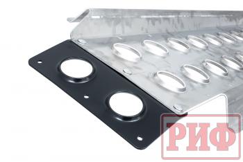 43 049 р. Сэнд-траки (аппарели) РИФ 118x48 см алюминиевые усиленные (2 шт.) РИФ rifst-120  с доставкой в г. Горно‑Алтайск. Увеличить фотографию 5