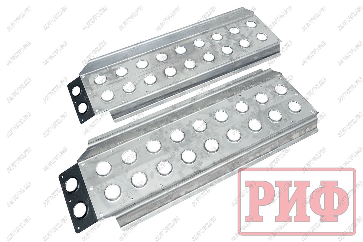 43 049 р. Сэнд-траки (аппарели) РИФ 118x48 см алюминиевые усиленные (2 шт.) РИФ rifst-120  с доставкой в г. Горно‑Алтайск