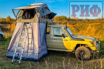 21 909 р. Тамбур к палатке РИФ Soft RT01-140, тент серый РИФ rifan0114080001  с доставкой в г. Горно‑Алтайск. Увеличить фотографию 12