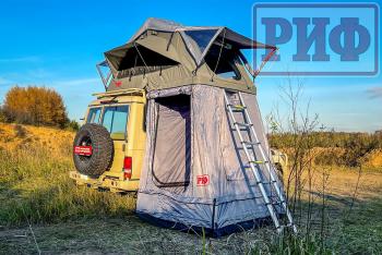 21 909 р. Тамбур к палатке РИФ Soft RT01-140, тент серый РИФ rifan0114080001  с доставкой в г. Горно‑Алтайск. Увеличить фотографию 11