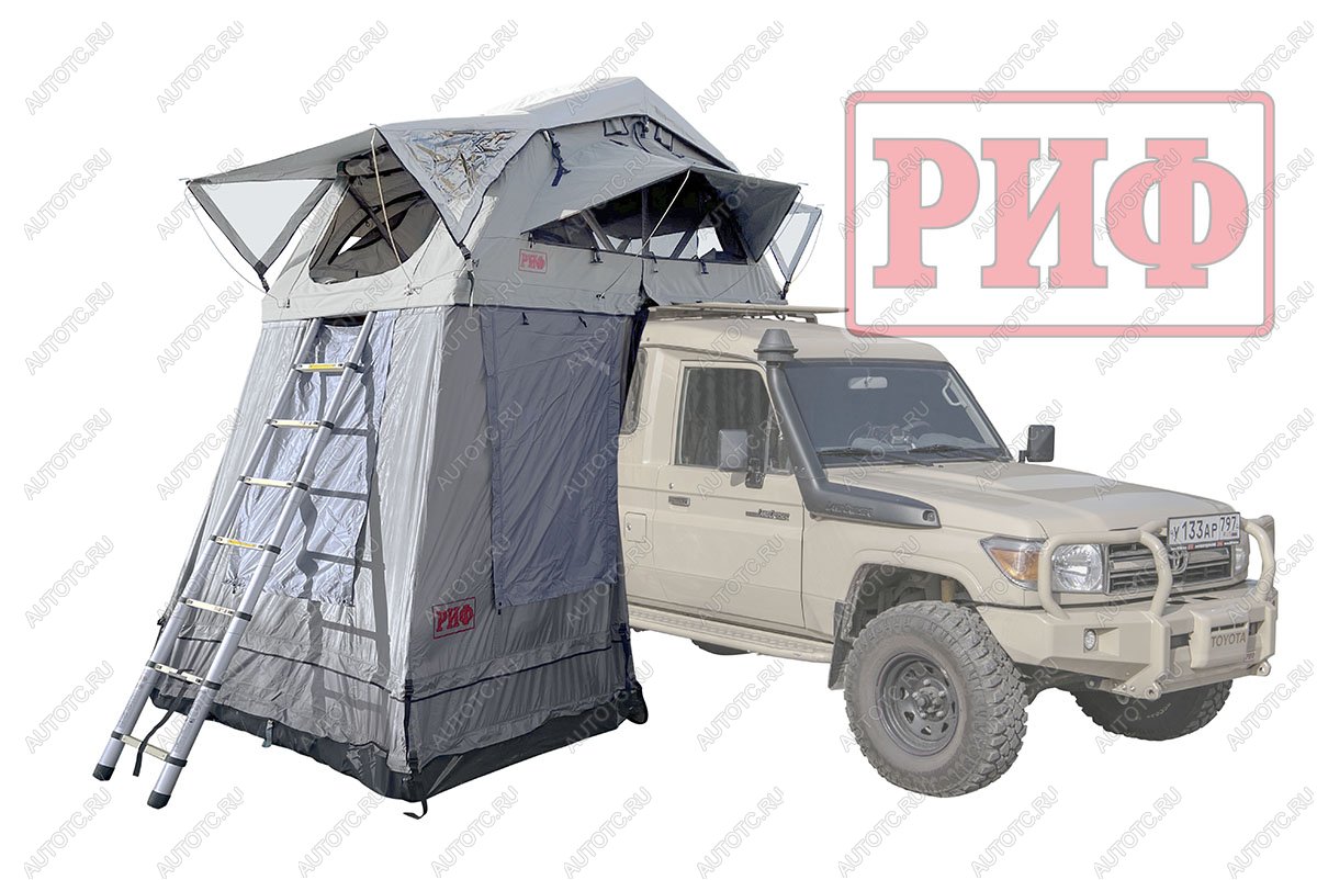 21 909 р. Тамбур к палатке РИФ Soft RT01-140, тент серый РИФ rifan0114080001  с доставкой в г. Горно‑Алтайск