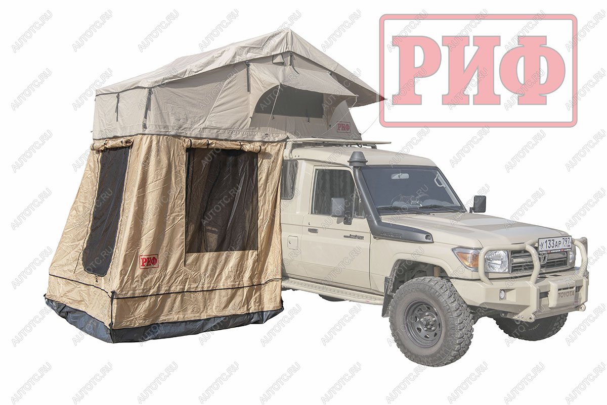 22 839 р. Тамбур к палатке РИФ Soft RT02-140, тент песочный РИФ rifan0214060000  с доставкой в г. Горно‑Алтайск